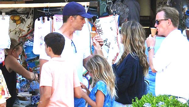 Tom Brady Spends Quality Time With Gisele & Kids In Italy During NFL Offseason: Photos