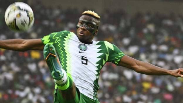 Victor Osimhen nets four in 10-0 win for Nigeria in Nations Cup qualifier