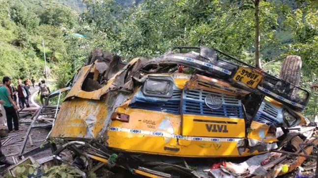 16, including school students, killed as bus falls into gorge in Himachal Pradesh’s Kullu