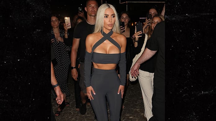 Kim Kardashian Arrives in Italy for Kourtney’s Wedding