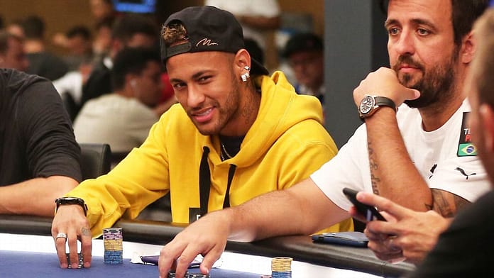 PSG star Neymar makes World Series of Poker debut in Las Vegas