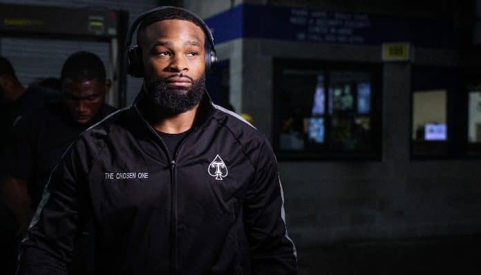 Tyron Woodley says the UFC pressed former fighters Sage Northcutt and Paige VanZant too quickly: “I was his training partner, I’m telling you, he wasn’t ready”