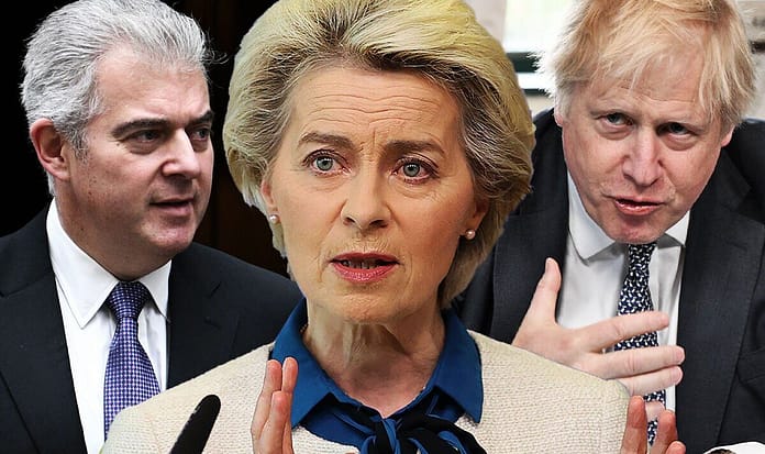 ‘Putting us at risk’ EU’s plot to take Brexit Britain ‘backwards’ slammed as tensions soar