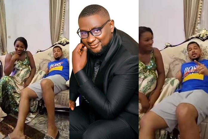 Chacha Eke Saves Herself From Trouble – Clarifies Things For Her Husband After Van Vicker Claimed She’s His Pregnant Wife