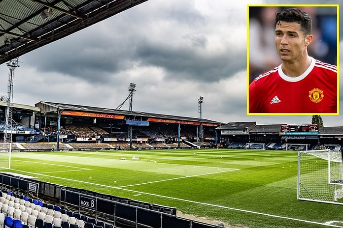 Kenilworth Road in the Premier League: The ‘hostile but charming’ Oak Road End hosted Hyde just eight years ago but now Ronaldo and Haaland will surely want ‘to tick off their list’