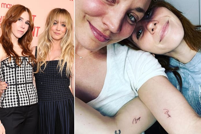 Kaley Cuoco and Zosia Mamet reveal meaning behind matching tattoos