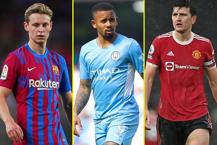 Transfer news LIVE: Shock Harry Maguire to Barcelona link, Man United moving in on Frenkie de Jong deal, Sven Botman at Newcastle’s training ground, Gabriel Jesus to Arsenal done