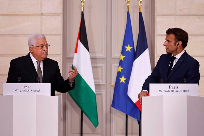 Macron: Situation in Palestinian areas ‘more than worrying’